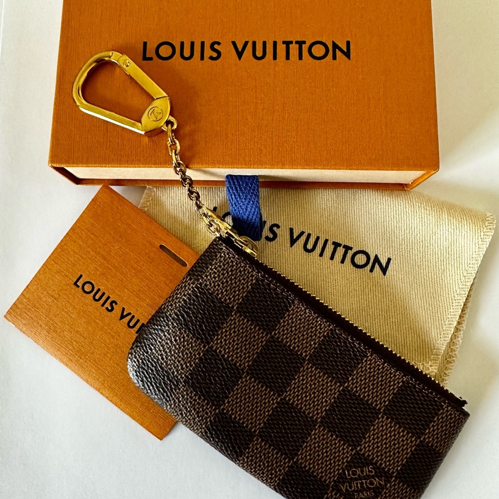 Louis Vuitton LV Damier Ebene Key Pouch